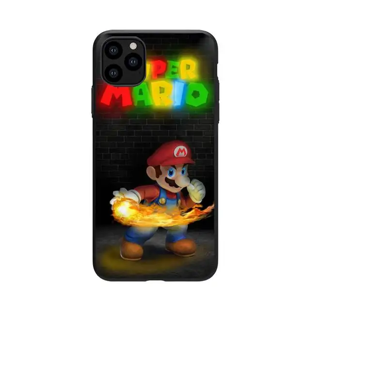 

Mario Game Phone Case For iphone 5s 6 7 8 11 12 plus xsmax xr pro mini se Cover Fundas Coque