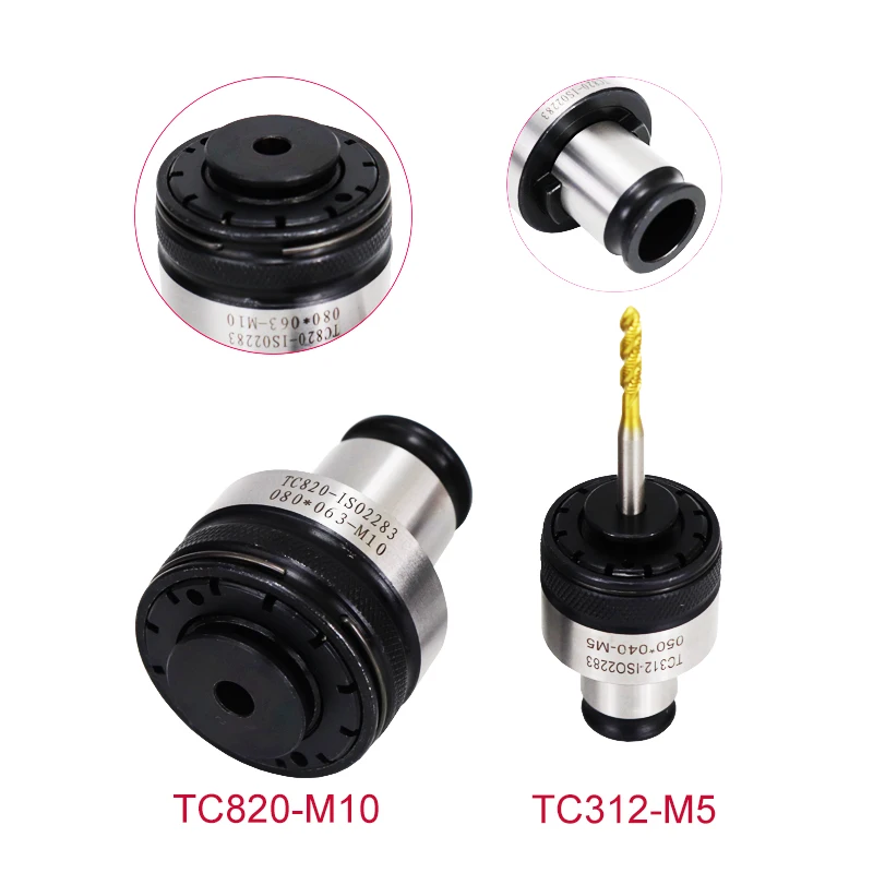 Цанговый патрон TC820 для токарного станка с ЧПУ 1 шт. защита от перегрузки стандарт