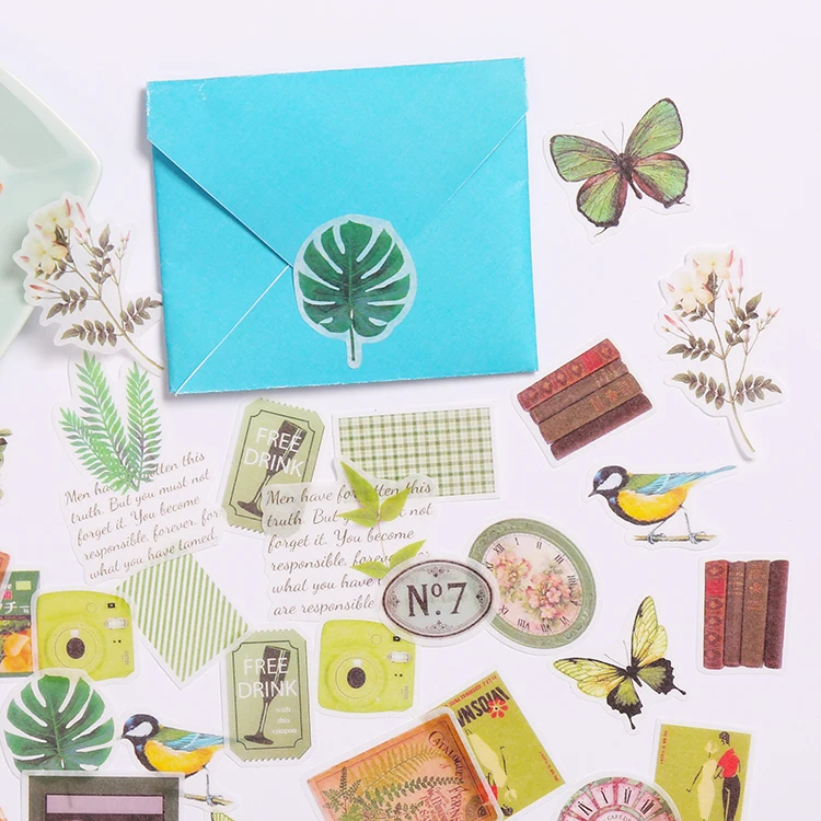 40 наклеек в виде бабочек винтажном стиле альбом сделай сам для скрапбукинга