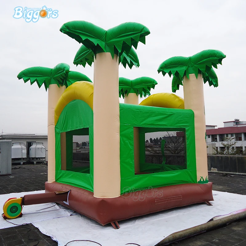 

Palm Tree Design Inflatable Bouncer Bounce House Kids Play Game