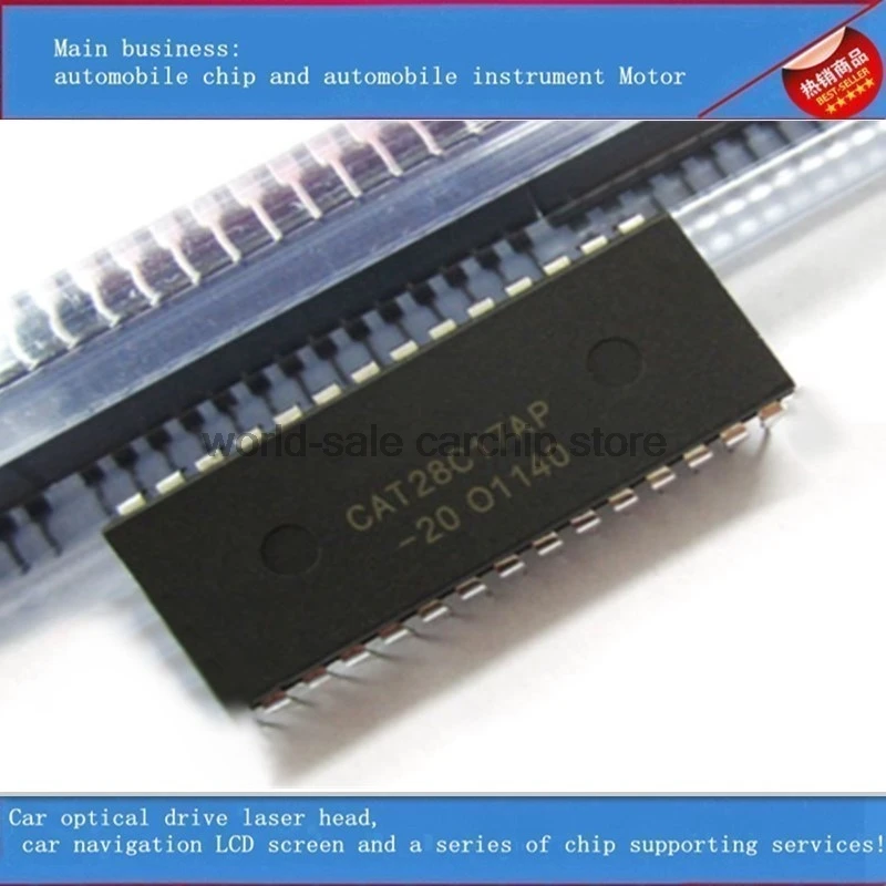 10 шт./лот CAT28C17AP-20 in-line DIP-28 микросхема памяти