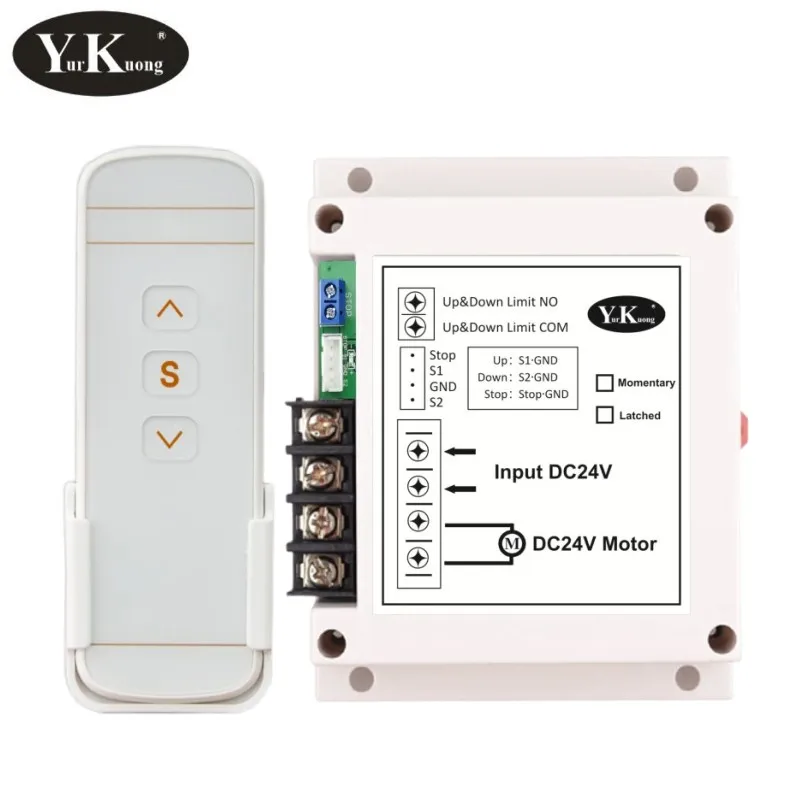 

Беспроводной переключатель с мотором, 24 В, 40 А, 600 Вт