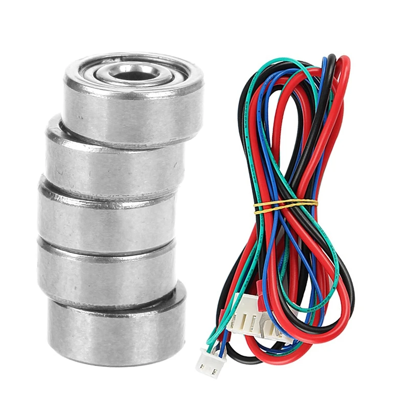 

1Pcs Replace Anet A6/A8 Hotbed Bed Line/Cable Upgraded MK2A /MK2B/MK3 & 5Pcs Double Sealed 3 X 10 X 4Mm Deep Groove Ball Bearing