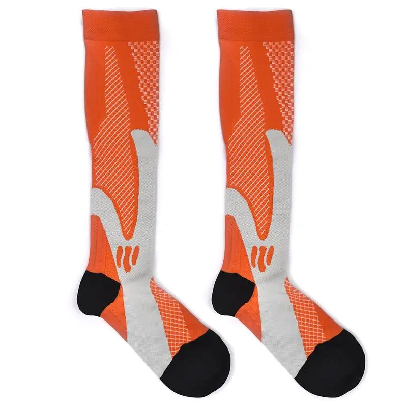 Европейские размеры 39 47 мужские и женские Компрессионные носки облегающие