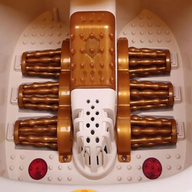 Автоматическая массажная ванна для ног Электрический нагрев массажер