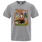 Футболка Voodoo ритуал для начинающих комиксов, Мужская модная футболка оверсайз, летняя повседневная футболка, модная свободная Мужская одежда, топы
