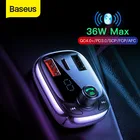 Автомобильное зарядное устройство Baseus Quick Charge 4.0 для смартфонов.