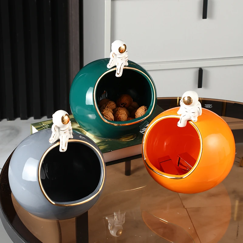 Керамический ящик для хранения астронавта эстетическое украшение дома комнаты