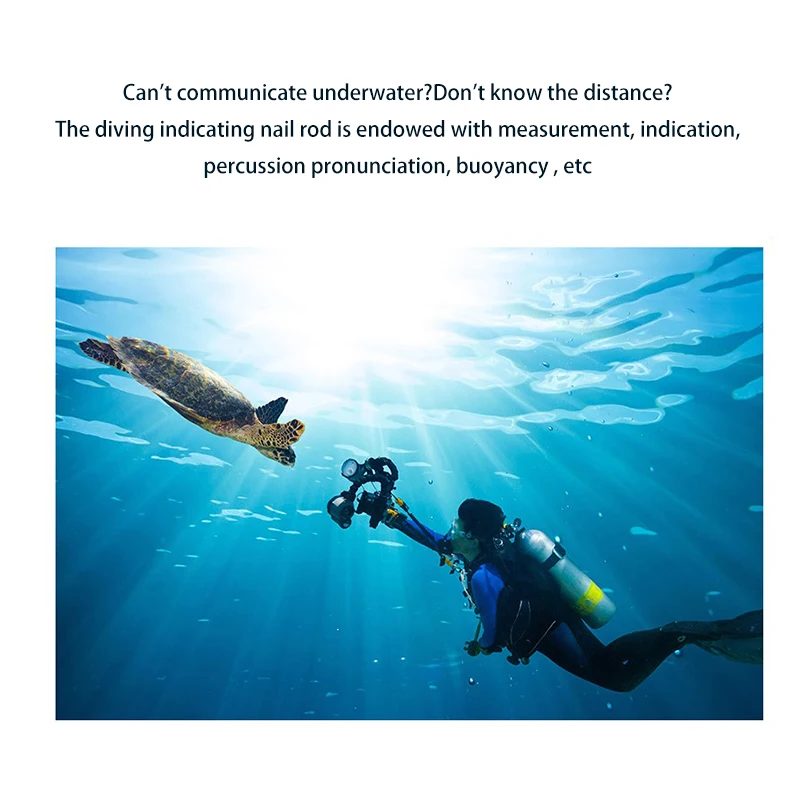 Удочка из алюминиевого сплава для подводного плавания разделительная палка с