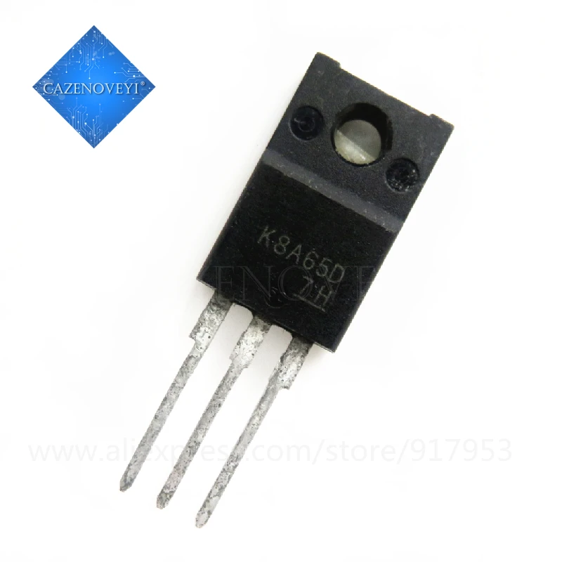 10 шт./лот TK8A65D TK8A65 K8A65D TO-220F 650V 8A Новый оригинал в наличии | Электронные компоненты и