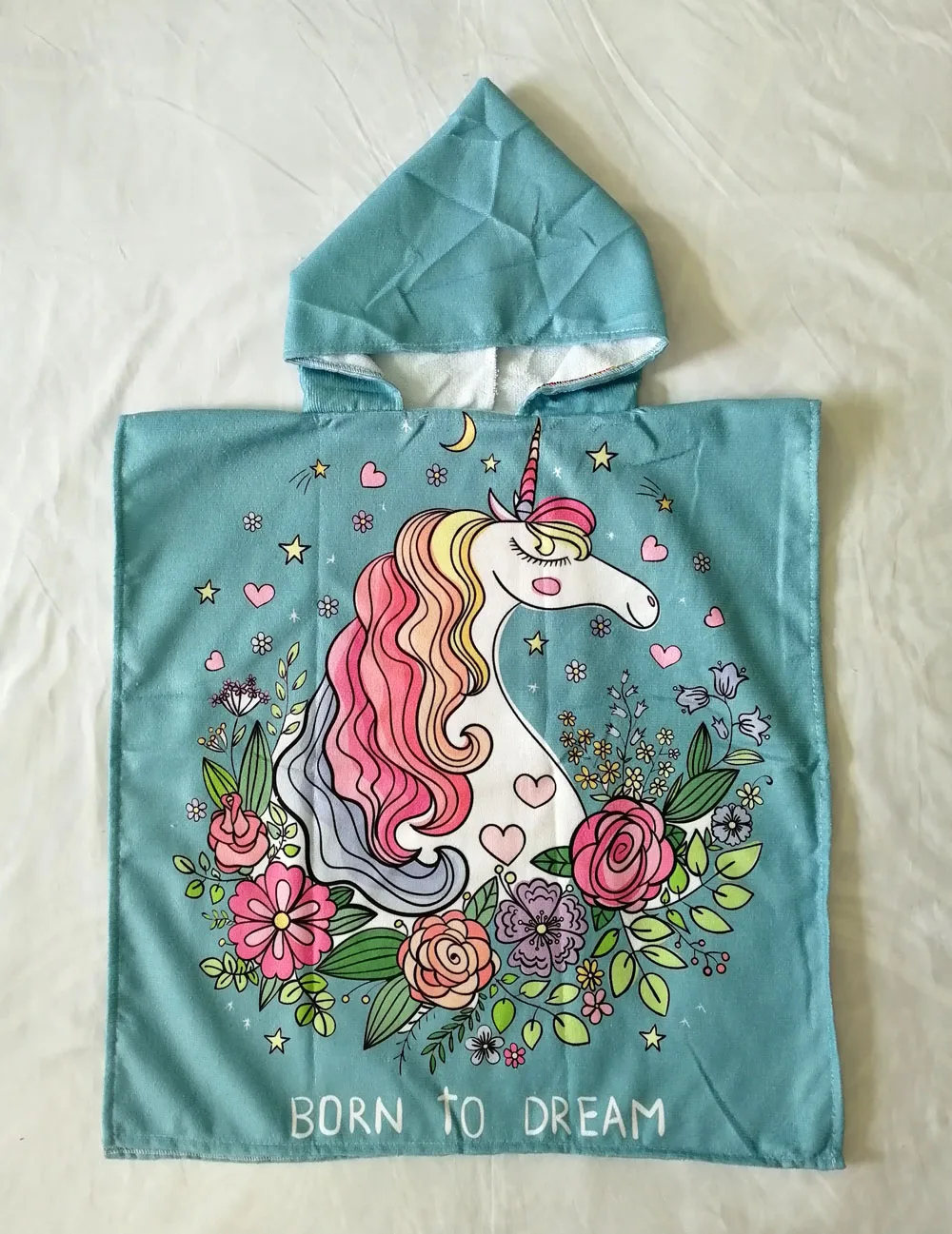 Бесплатная доставка новинка подарок милый единорог Радуга звезды принт в виде