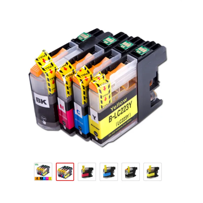 1 комплект LC233 чернильные картриджи совместимые B-LC233 для Brother DCP-J4120DW MFC-J4620DW MFC-J5320DW