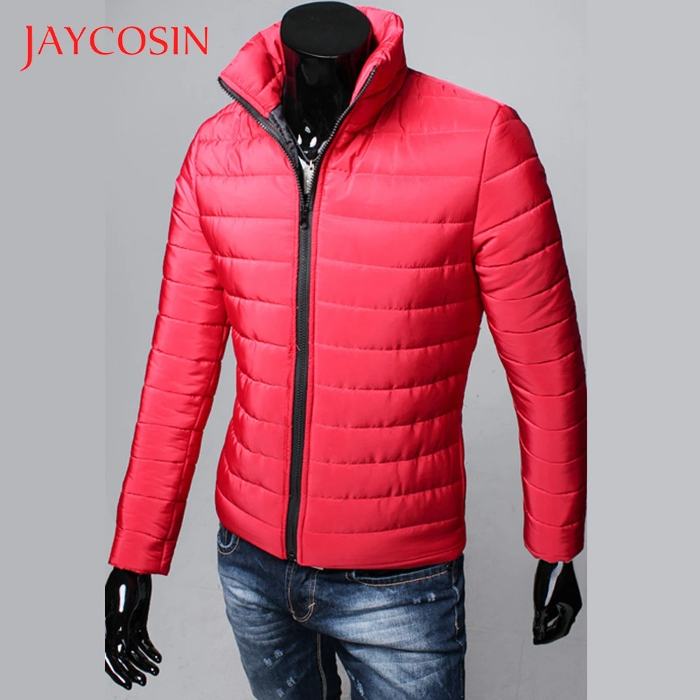 Теплое приталенное пальто JAYCOSIN на молнии с воротником-стойкой для мальчиков