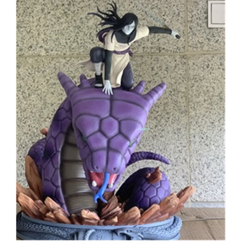 2" Статуя Наруто Akatsuki бюст огненная нация полноразмерный портрет Orochimaru GK Коллекционная модель игрушки коробка 50 см Z2826
