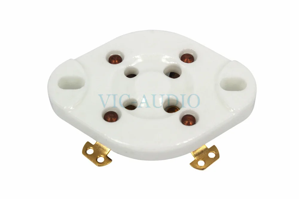 2 шт. 4 шпильки DIY вакуумная трубка розетка для 2A3 300B FU-811 274A 572B электронная трубка керамическая розетка