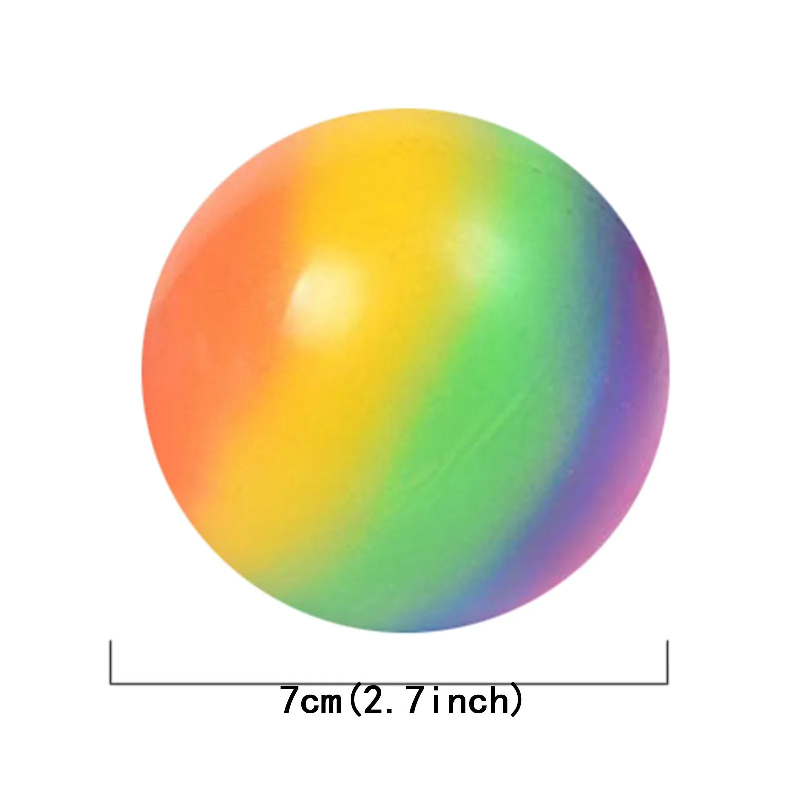 

Squeeze Toys Creative Colorful Vent Ball Decompression Toy Men And Women Decompression 40ml Autism Anxiety Relief Stress toy
