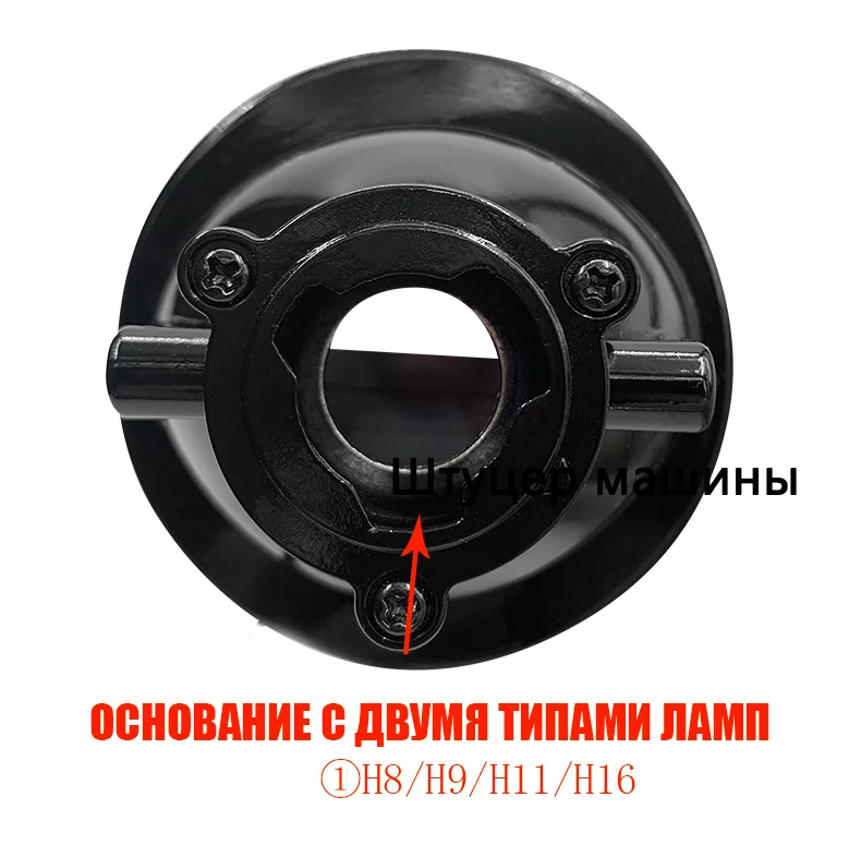 BSSPHL 3,0 дюймов Биксеноновая HID автомобильный Автомобильный Стайлинг противотуманная фара объектив проектора Hi/Lo луч универсальная противотуманная фара автомобиль модифицированный H11 HID лампы