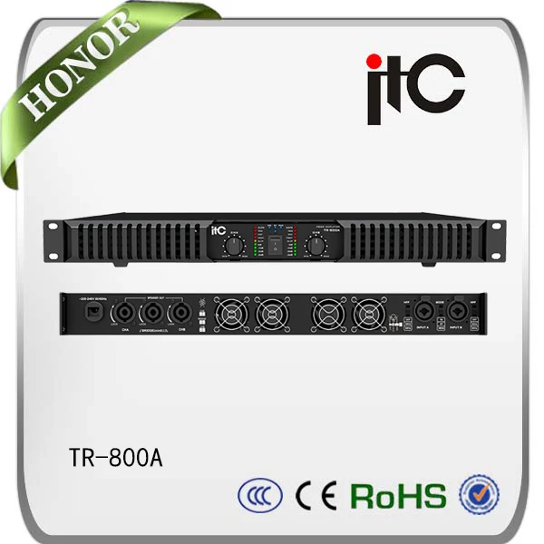 

ITC TR-800A series professional power amplifier for karaoke audio amplifier