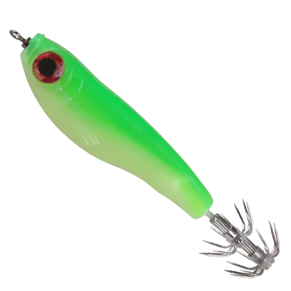 

4Pcs/Lot Fishing Baits Soft Lure 90mm 9g Squid Hook Swimbait Artificial Silicone Soft Bait Carp Bass Lure Leurre Souple Fishing