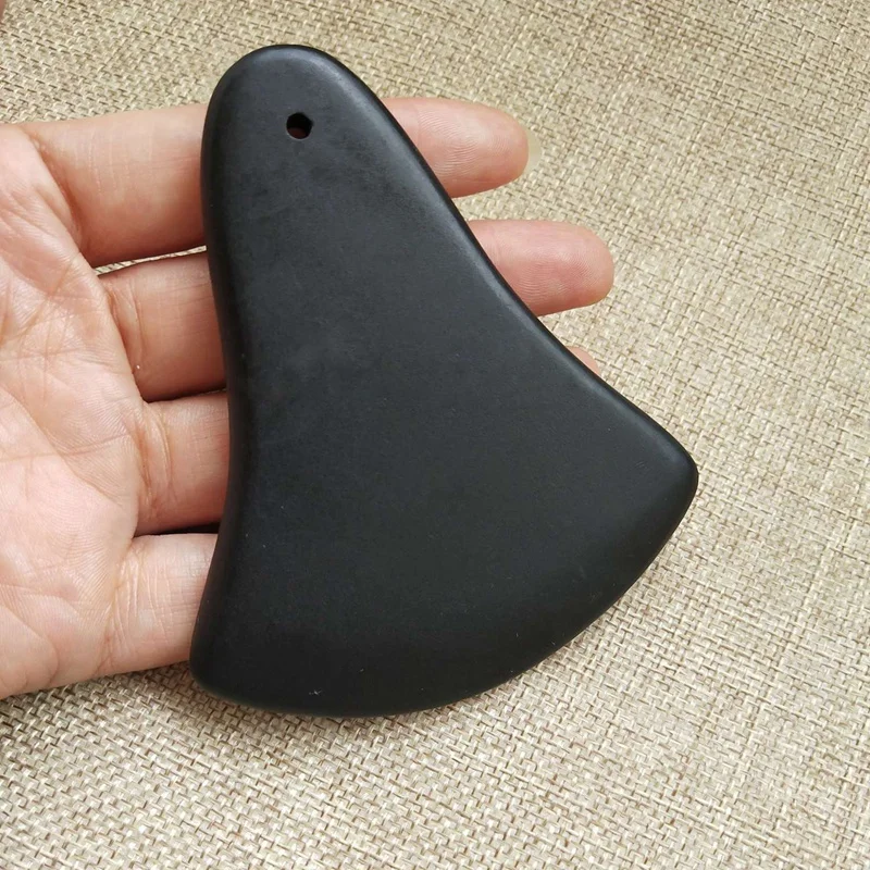 Натуральный нефрит гуаша лица для массажа ролик массажер лицо тело красота