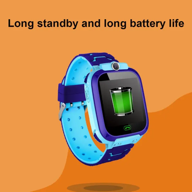 Детские умные водонепроницаемые часы с защитой от потери детские наручные часы с позиционированием и функцией SOS для Android и IOS