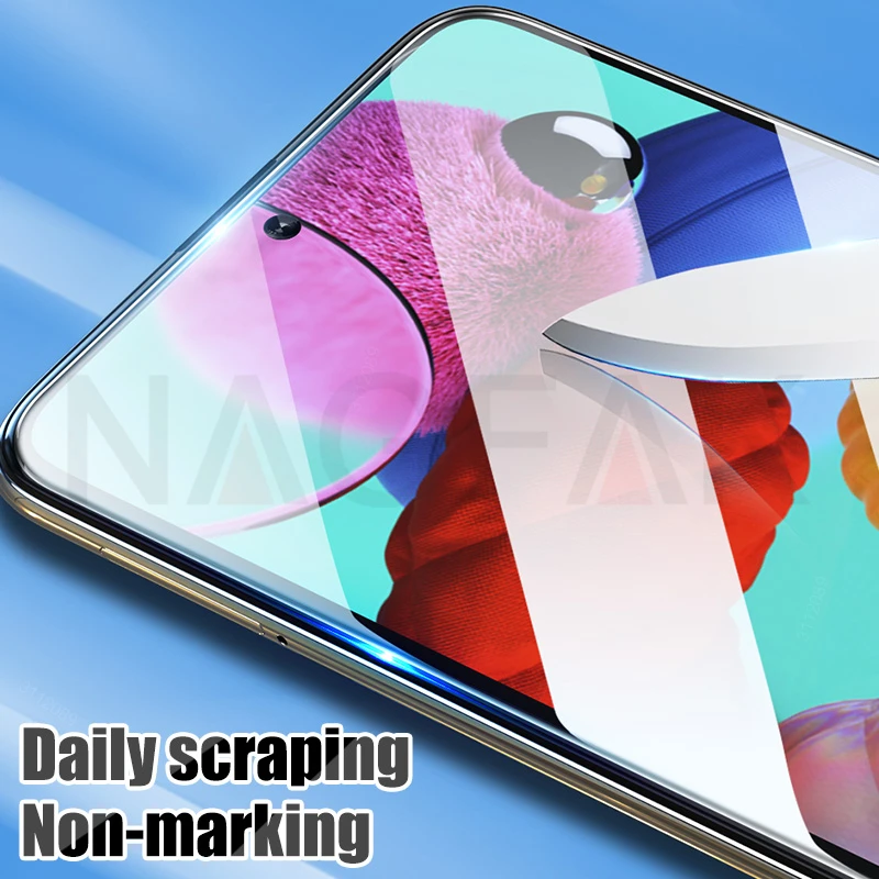 

3PCS Tempered Glass Screen Protector For Samsung Galaxy A50 A70 A20E A30 Glass For Samsung A51 A71 M51 A10 A31 M30 A20E M31 Film