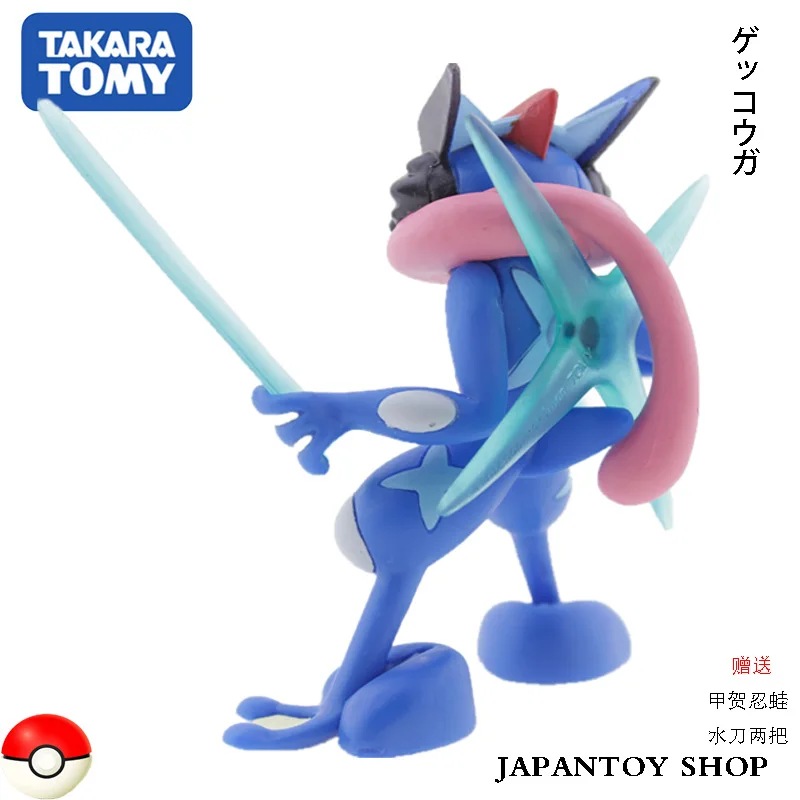 Takara tomy tomica moncolle ex pokemon figures greninja esp 04 Горячая Аниме Фигурка Волшебная digimon kids bauble diecast детские игрушки