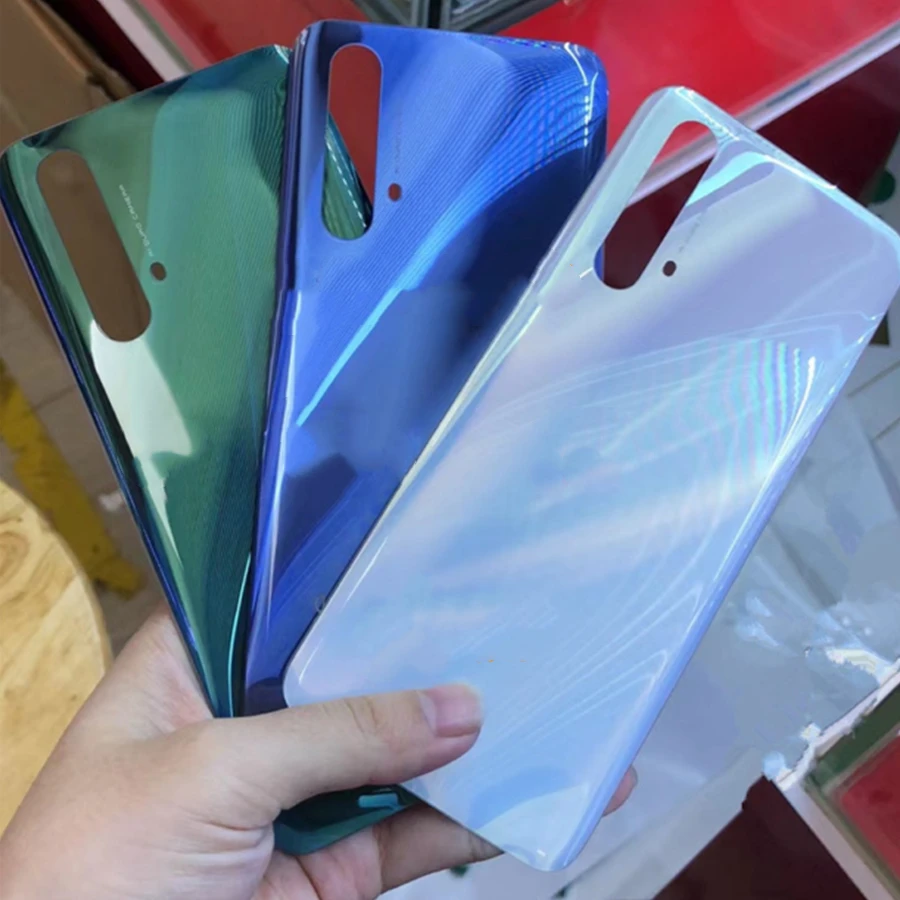 6 6 for realme x3 back housing back cover for realme x3 battery cover for oppo realme x3 rmx2142 back battery case free global shipping