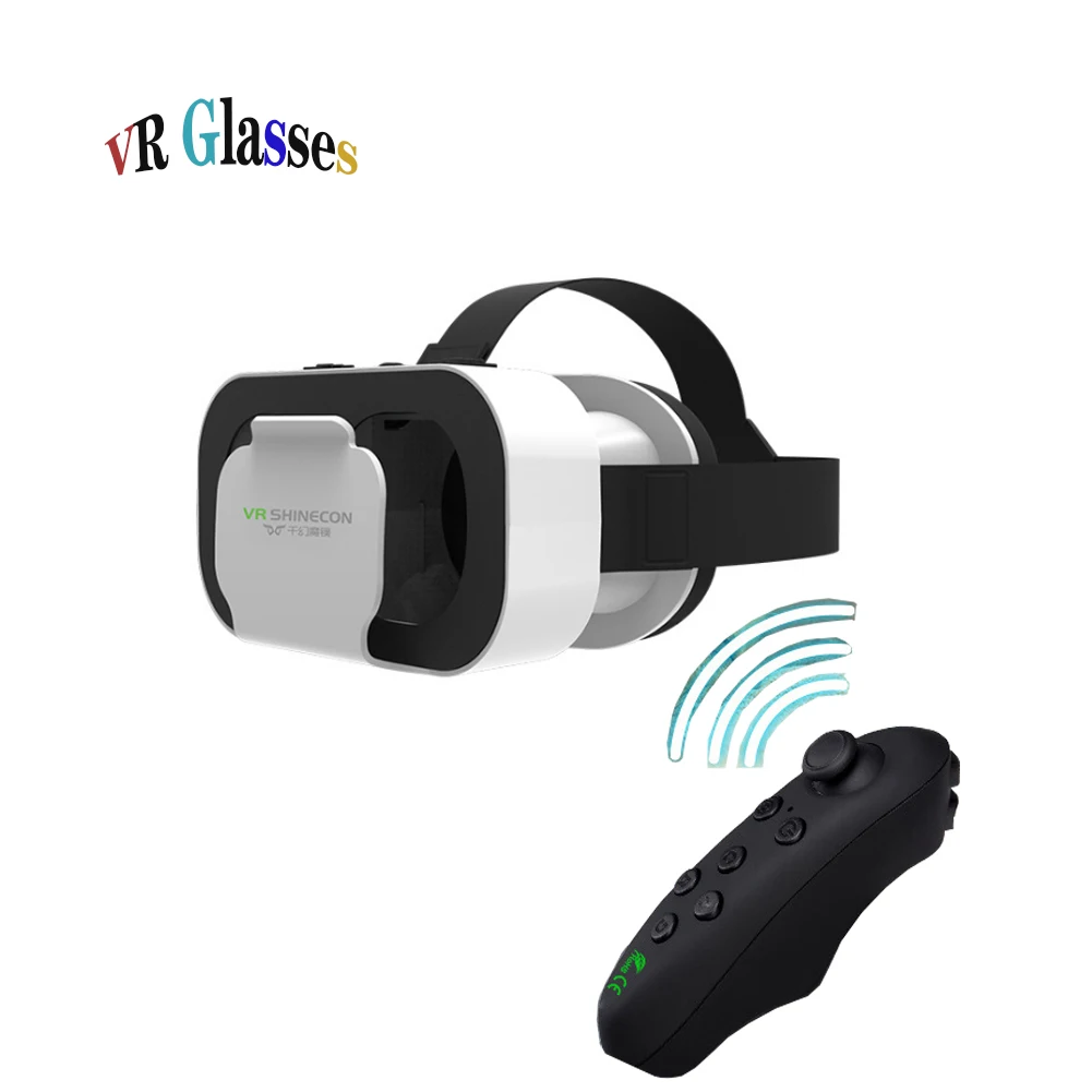 Очки виртуальной реальности VR SHINECON BOX 5 Mini 3D очки универсальные 360 HD фильмы для Google