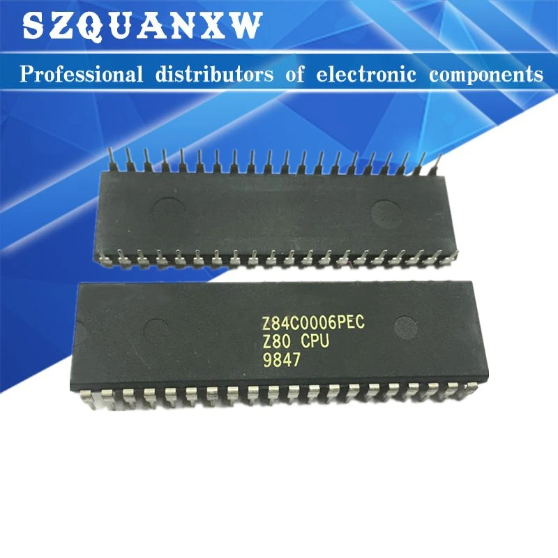 

1PCS Z84C0006PEC Z80 CPU DIP-40 Serial controller counter timer