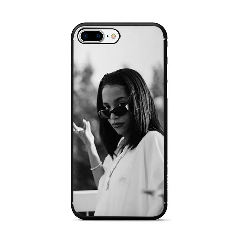Aaliyah мягкий чехол для телефона для девочки iPhone 5 5S 6 6S Plus 7 8 Plus X XR XS 11 Pro Max - Цвет: B9