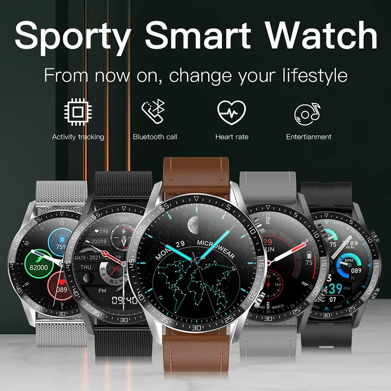 ipbzhe smart watch men 2021 bluetooth call android sports blood oxygen ecg smartwatch music smart watch for huawei xiaomi iphone free global shipping