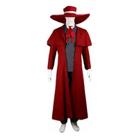 alucard cosplay anime hellsing character costume uniform carnival party suit