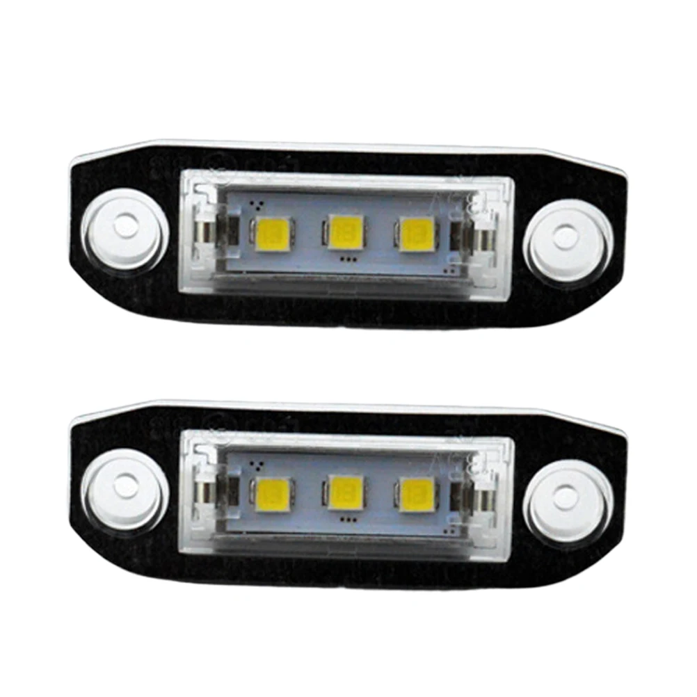 1 пара светодиодный ных ламп для номерного знака автомобиля|Световая
