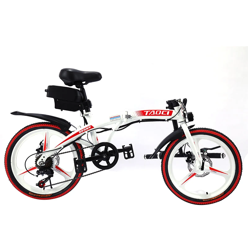 

TAOCI Adult 20 Inch Smart Folding Electric Bike 250W 36V 10AH 7 Speed Mountain Bicycle E-Bike City Road Electromobile Ebike