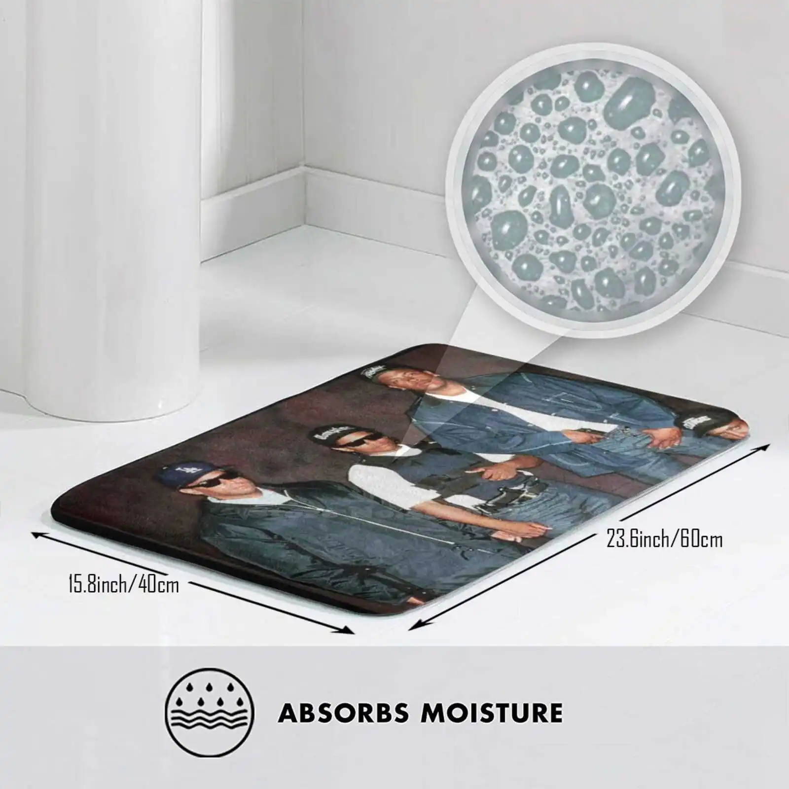 Straight Outta Compton 3D Household Goods Mat Rug Carpet Cushion Gangster Gangsta La Los Angeles 50 Cent Curtis Jackson |