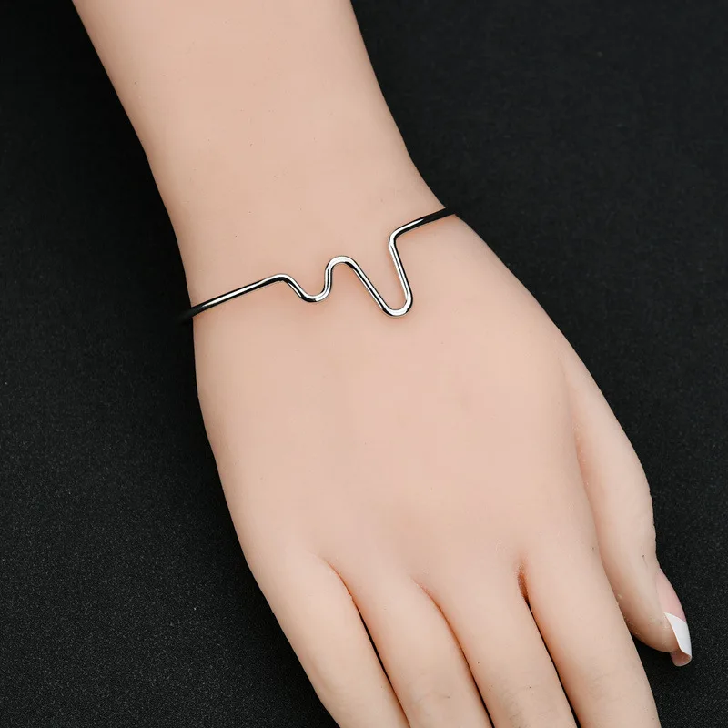 Женские браслеты в форме сердца милые студенческие для влюбленных пар