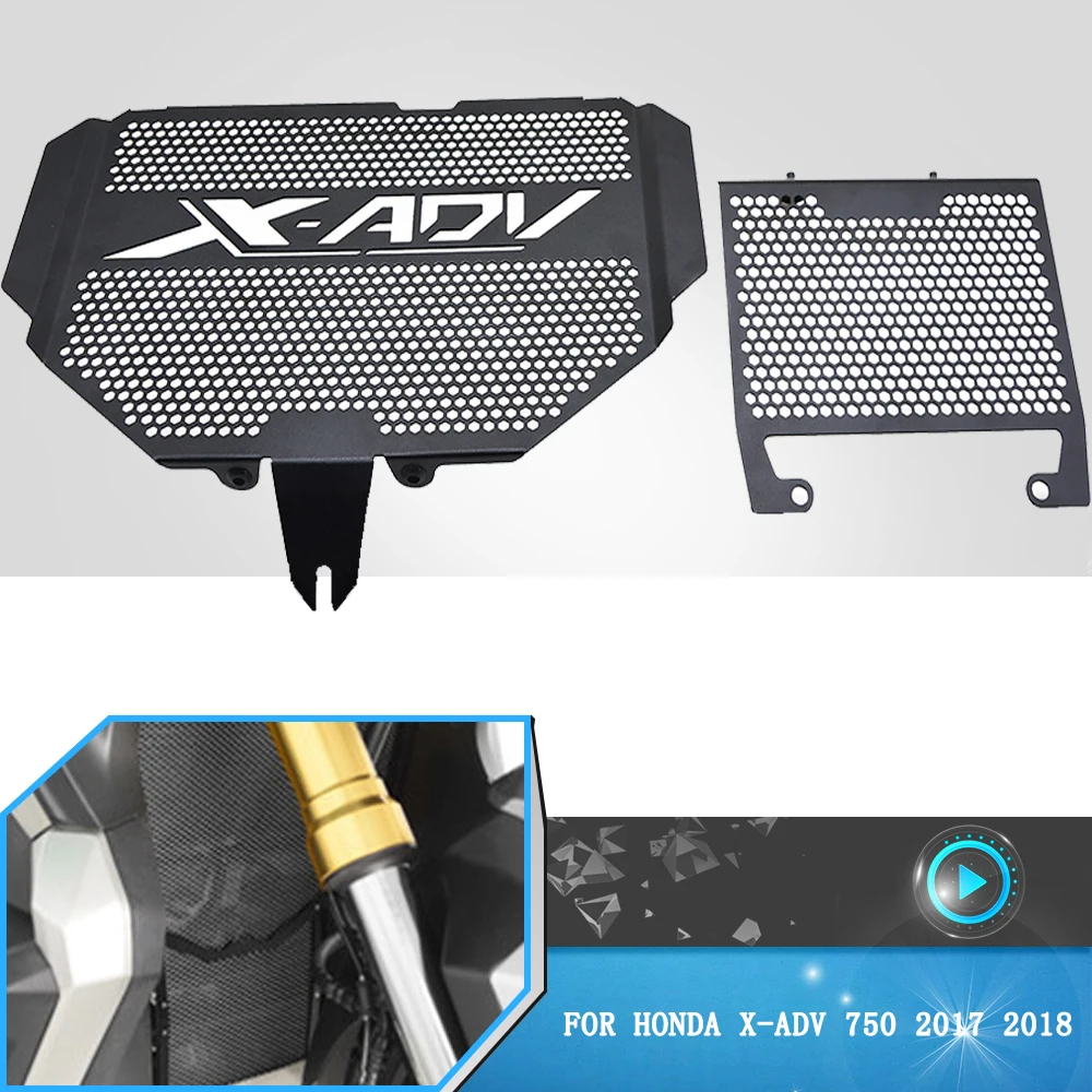 

Для HONDA X-ADV750 XADV xadv X Adv 750 2017 2018 2019 аксессуары для мотоциклов CNC алюминий решетка радиатора Защитная крышка