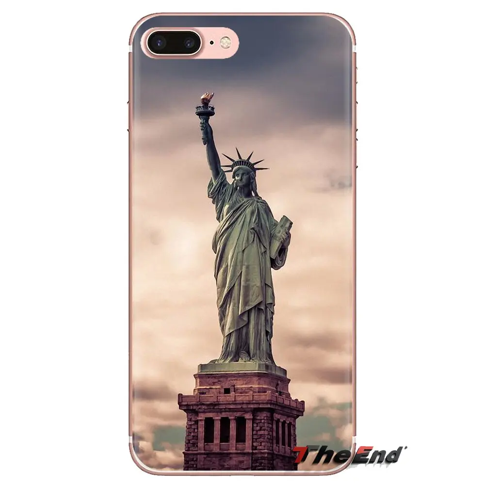 Liberty осветляющая статуя свободы для huawei P Smart Y6 P8 P9 P10 Plus Nova P20 Lite Pro Mini 2017 SLA-L02 SLA-L22 2i TPU