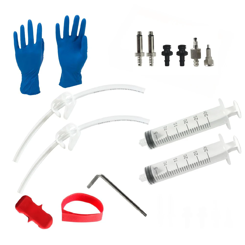 

Bike Brake Bleed Kit For Shimano Brake System Mineral Oil Disc Brake Bleed Funnel Syringe Bike Repair Tool Suitable For AVID