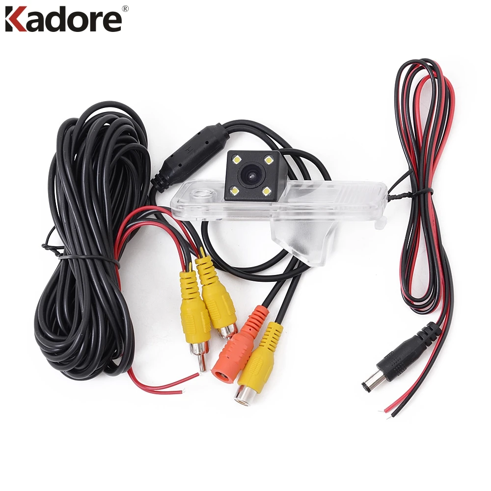 

For Kia Carens FG 2013-2017 LED CCD Rear View Camera Night Vision Car Parking Reverse Backup Waterproof Camera Kits Accessories