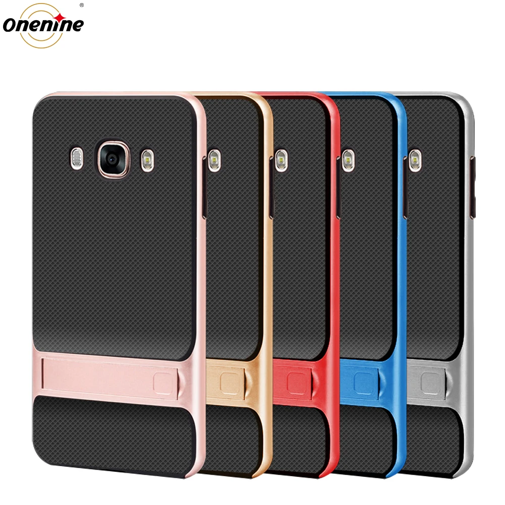Гибридный 3D чехол с подставкой для Samsung Galaxy J7 2016 мобильный телефон силиконовый 5