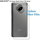 Для Xiaomi Redmi Note 9 9T Note9  Pro 5G 3D углеродное волокно задняя пленка Stiker защита экрана (не закаленное стекло)