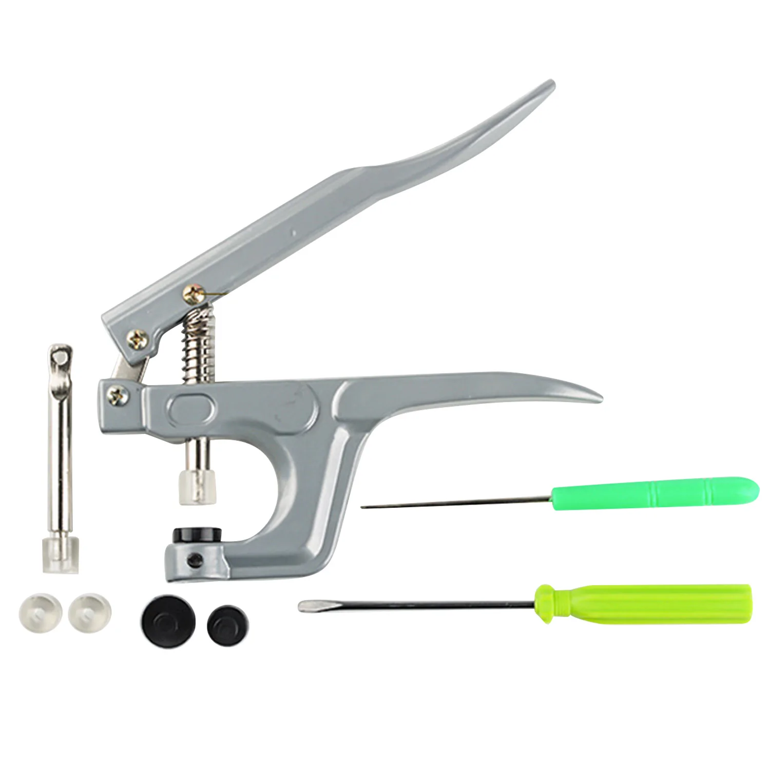 360 шт 24 Цвета T5 смолы заклепки кнопки с 1 шт. ручной Давление плоскогубцы Набор