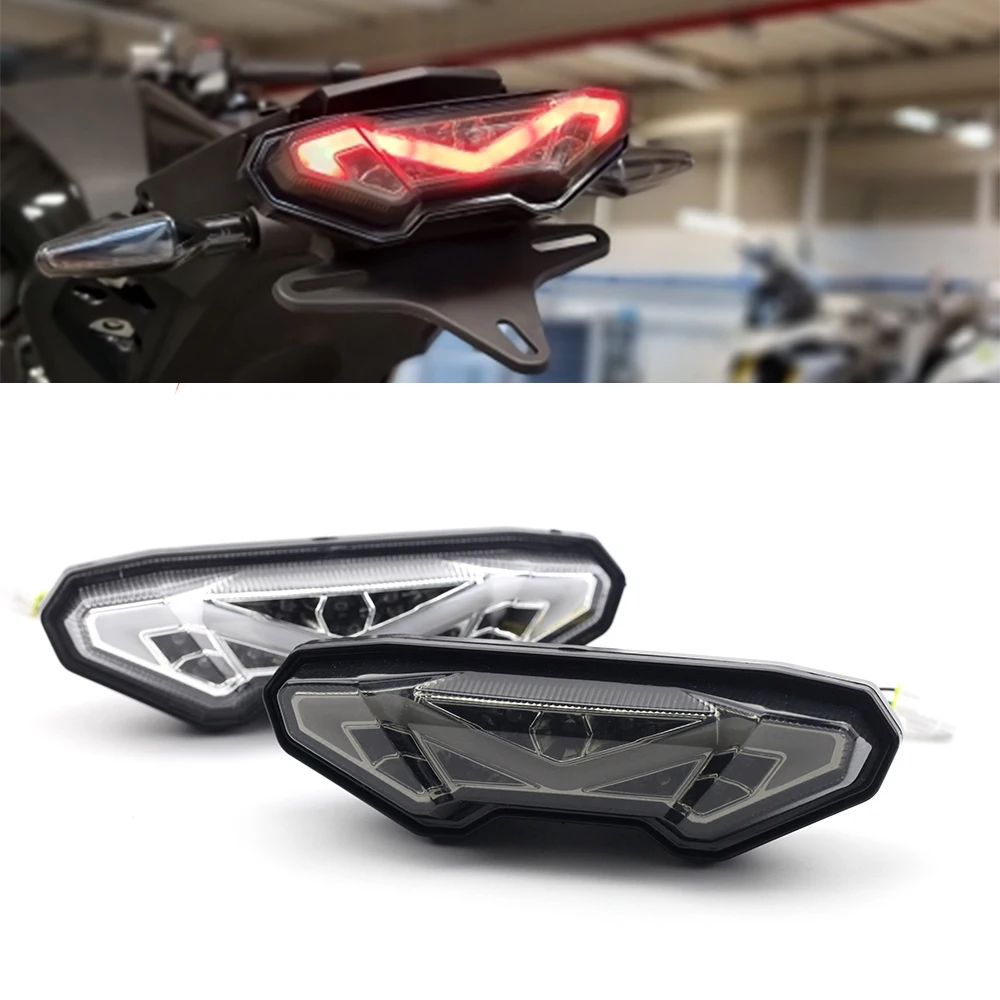 

Motorcycle Brake Turn Signal Tail Light Integrated Led For YAMAHA MT09 Tracer 900/GT MT10 FZ09 FJ09 MT-10 FZ10