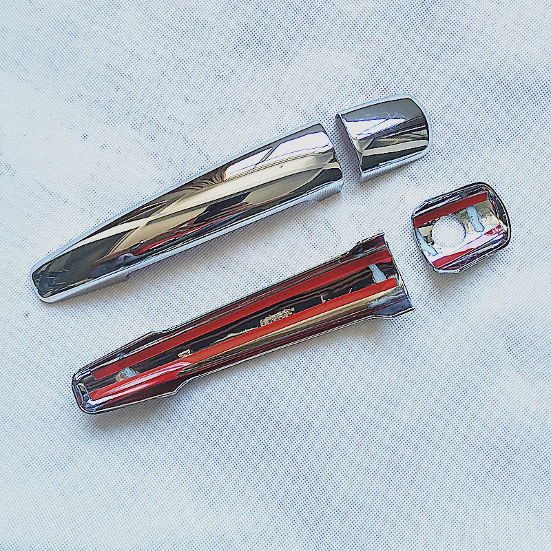 

For Peugeot 208 i mk1 Accessories door handle cover trim plastic chrome