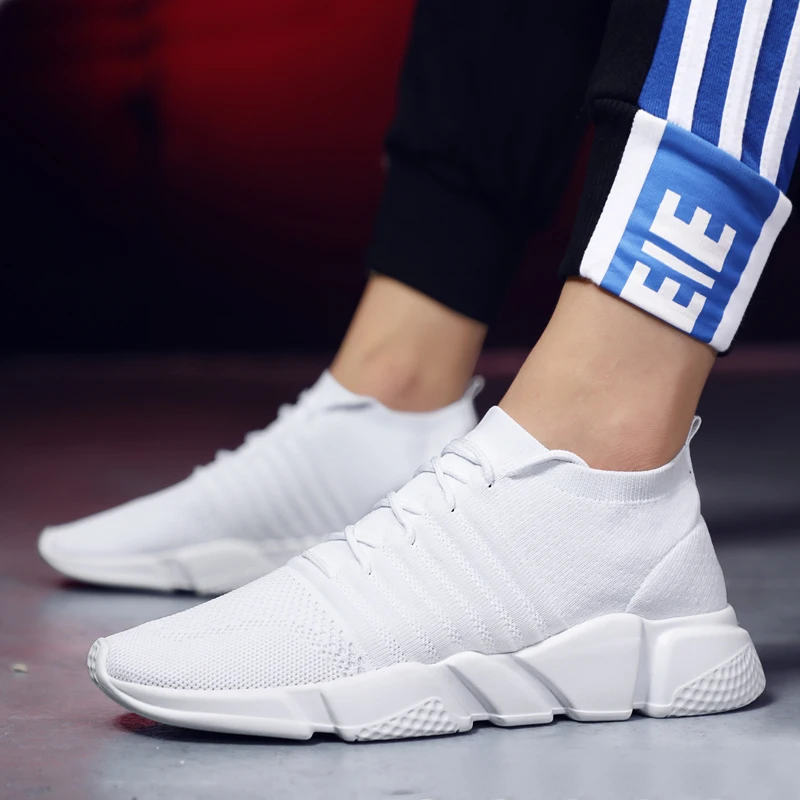 2019 хит продаж всесезонные кроссовки для бега мужские спортивные на шнуровке