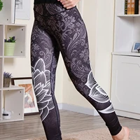 new high waist sports women leggings tights printed leggings for fitness female running training yoga pants womens gym clothing