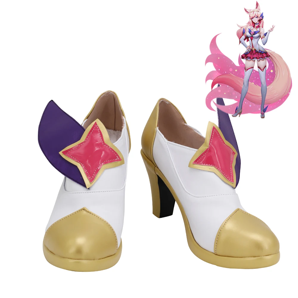 

Star Guardian Ahri Shoes Cosplay LOL League of Legends Women Boots