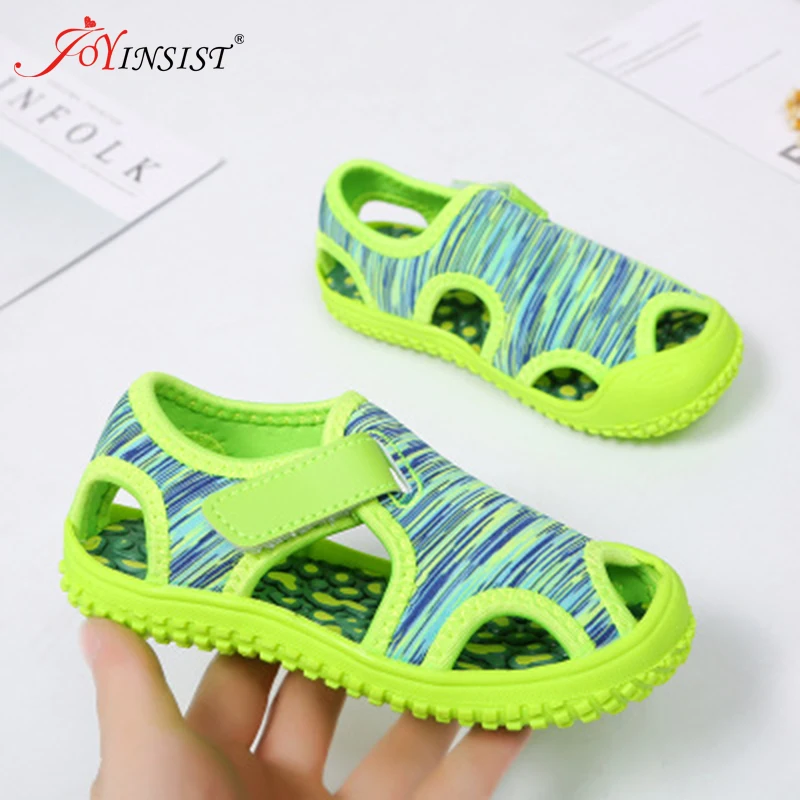 Новинка 2019 года летние детские сандалии для мальчиков и девочек детская летняя